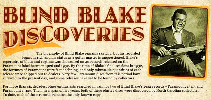 Blind Blake Paramount