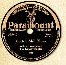 Cotton Mill Blues Label