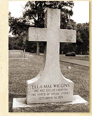 Ella May Wiggins' Tombstone