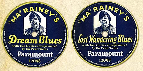 Ma Rainey Portrait Disks